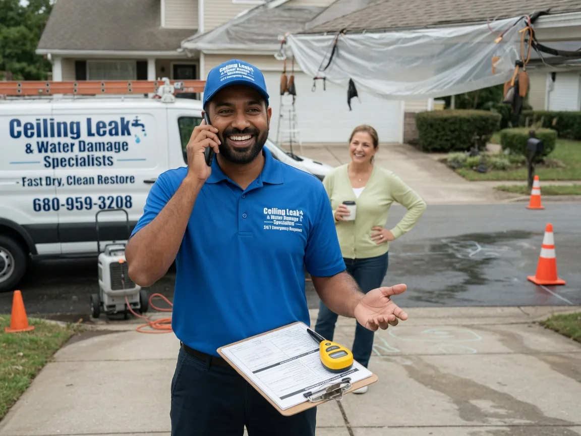 Ceiling Leak Cleanup Hooper, WA FAQs